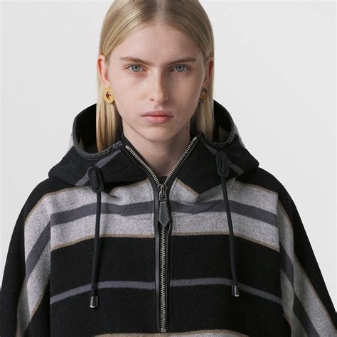 burberry poncho with hood